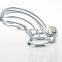 Girls Lock The Steel Anal Lock Penis Ring Sex Toy Chastity Cock Cage
