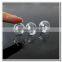 * 6MM/8MM/10MM/12MM/14MM/16MM/18MM/20MM/25MM Mini Glass blowing bubbles.clear hollow ball pendant, clear hollow 10mm glass ball