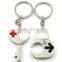 High end Fashion Cheap promotional gifts coming, Cool anchor & skull metal keychain , custom shaped