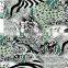 FDY printing with spandex jersey knit fabric
