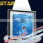 4mm Width 0.2W 2835 Slim 12V LED Rigid Strip Bar Light Sidelit for Slim Light Box Crystal Lightbox LED Sign Menu Board