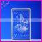 2015 Fashionable Constellation Gift 3d Laser Engraved Crystal Cube Souvenir