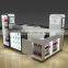 Hot sale phone cases kiosk, iphone cases display kiosk, phone cases kiosk design