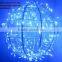 customization indoor and outdoor use round ball led christmas motif light