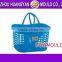 plastic basket mold with handle