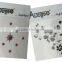 2015 New popular Hearts & Flowers metallic temporary tattoo