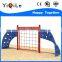 2015 hot sale plastic kids indoor and outdoor rock climbing wall