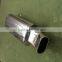 Mirror Polished exhaust muffer/Stainless steel muffler pipe