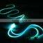 Metal Head Cheap Colorful Earphones Headset LED Flash Night Light Noctilucent Earphone With Clip Mic For Smart phone