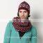 winter christmas scarfs and hats