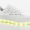 White LED Shoes Casual Lighting Up Shoes Young Fashionable Shoes