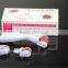 NL-301 3 in 1 derma roller scar acne 180/600/1200 pin 0.2-3.0 mm titanium needle