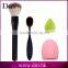 4pcs cosmetics brush set powder brush set with sponge