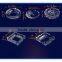 Upscale Crystal White Smoking Ashtray for Office for Home for Hotel