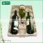 Biodegradable red wine bottle carton box