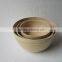 Vietnamese style bamboo bowl for kitchenware safe food