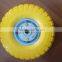 Swivel Mute 3.00-8 pu tyre for beach wagon