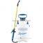 pressure pump sprayer 4L/5L/6L/8L high quality made in taizhou china with transparent water line