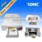 UV golssy oil coating machine for CD DVD disc