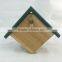 OEM natural color Wooden bird house for manufacturer wholesale