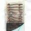 S Shower Curtain Hooks Rings,Polished Chrome Metal Bathroom Shower Curtain Hooks, S GOLDEN/CHROME/BRONZE