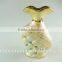 wholesale Ceramic Vases, 2015 latese fashion electroplated gold ceramic vase