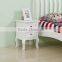Tuff Concepts One Pair White Bedside Table Cabinet Chest of Drawer Nightstand Furniture