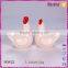 white ceramic salt and pepper shaker set
