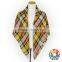 hot sale fall/winter women's grid knit shawl and scarf