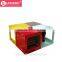 new design colorful wood sofa side table multifunction assembly cube bookshelf high quality Glossy MDF wood coffee table