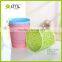 Plastic hollow trash can/PP waste bin for home garbage crate