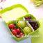 Promotional product Plastic lock daily lunch box 2 compartments for children