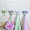 2017 new products wall-mount plastic kitchen towel holder clip towel rack