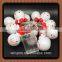 Wholesale Snowman Heads Led String Light ,snowman Decoration Light