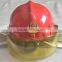 2016 New design RED RMK-LB Korean Fire Proof Fire Resistant Fire Fighting Helmet for Firefighter