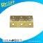 2017 hot sale universal zinc alloy door and window gold hinges