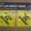 2017 Plastic suction cup car window sign