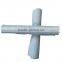 30cm*300cm white color burlap runner sewn edge on small rolls