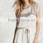 Ladies Adult Fashion Sleeveless Casual Embroiedred Romper