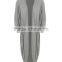 Women's Plain Cocoon Batwing Long Boyfriend Cardigan Sweater