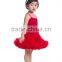 Baby Girls Red Rosettes Cotton Liner Petti Skirts Girls Party Dresses Baby Evening Dress For Kids Many Styles