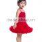 Baby Girls Red Rosettes Cotton Liner Petti Skirts Girls Party Dresses Baby Evening Dress For Kids Many Styles