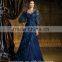 royal blue full length appliqued flowers mother of the bride taffeta suits