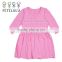 Hot sale! Infant Girls ChristmasLong Sleeve Gowns Baby Layette Cotton Evening Long Gowns For kids