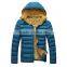 2015 New Design Man's Outdoor Thin Short Padded Jacket