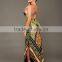 Walson 2017 fashion Boho Dress bodycon Printed Dress Beach women dress
