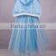 Children Party Cinderella Princess Dress With Cloak