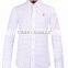 2017 Contrast collar and cuff slim fit mens shirt