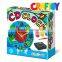 Design your coloring clock Space style teaching material diy toy craft kit