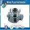 Made in Taiwan Stainless Steel Black Phosphate Four Three Prong Tee Nuts